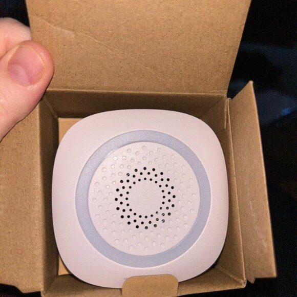 NIB NEW! White Wireless Doorbell with LED Light New in Box Security Door Bell - Picture 10 of 12